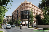 Granada - street and architecture